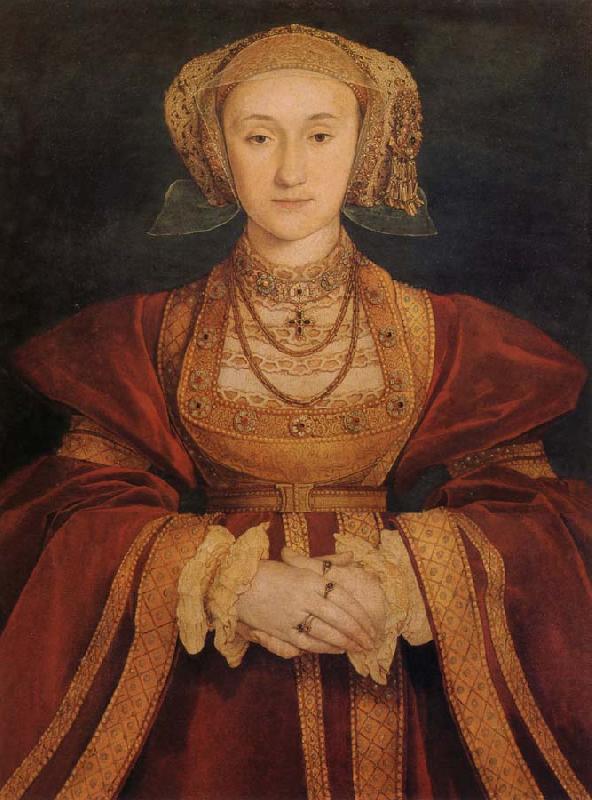 Hans Holbein Anne de Cleves reine d'Angleterre,quatrieme epouse d'Henri VIII oil painting image